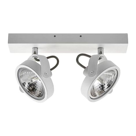 [GEBRAUCHT] B-Ware Elc Mitella Deckenspot Zweiflammig Weiß Deckenlampe Deckenlampe Deckenlicht129