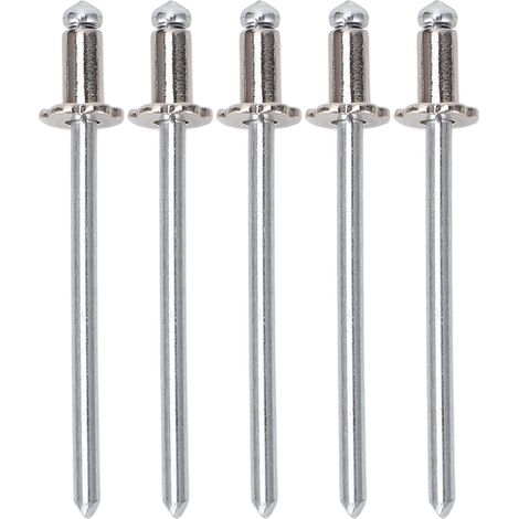 Cocoarm 4 Stück Aluminium-Rosetten, langlebige Nieten, professionelle Leistungsverbesserung, einfache Installation für AMC-VIN-Türschild (SILBER)..