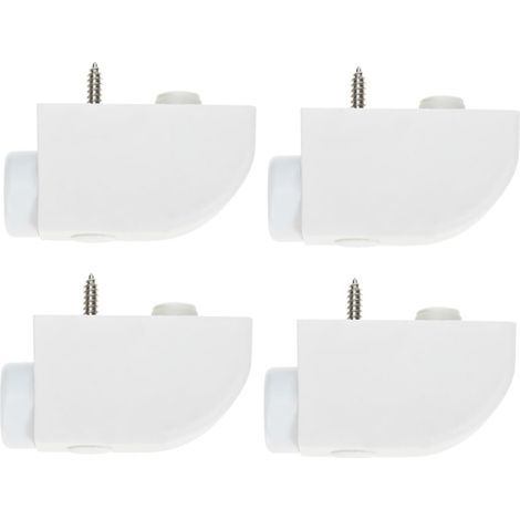 Lot 4 Verrous De Protection Fenêtre Coulissante Butée Flexible Solide Limiteur Ouverture Sécurisée Pour Habitation Et École