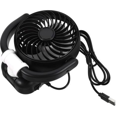 Yardwe Ventilateur de Voiture USB Silencieux en Pp pour Siège (1/5)