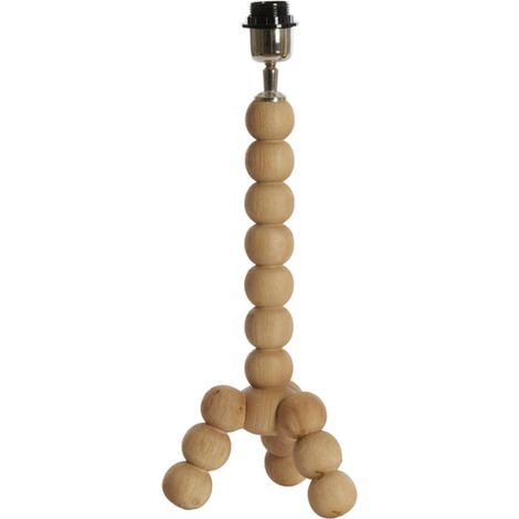 Light & Living - lampe de table - Veglio - naturel - bois - Ø
