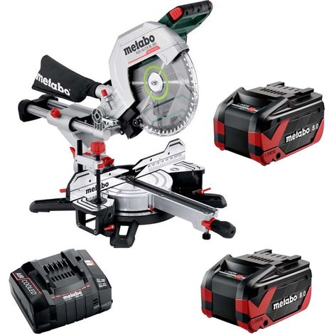 Metabo KGS 18 LTX BL 305mm Brushless Mitre Saw 18V INC X2 8ah Battery + Charger (1/5)