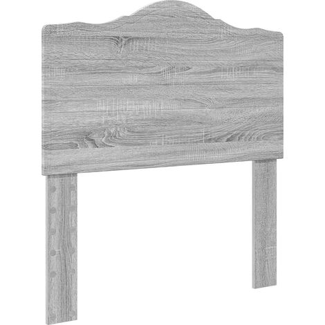 Testiera Grigio Sonoma Legno multistrato vidaXL