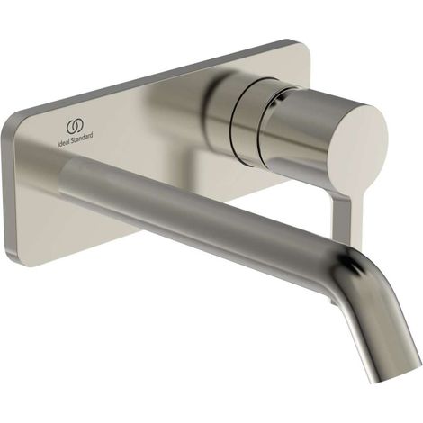 Miscelatore lavabo a parete JOY sporgenza 180 mm argento Storm kit 2, rosetta quadrata IDEAL STANDARD (1/3)