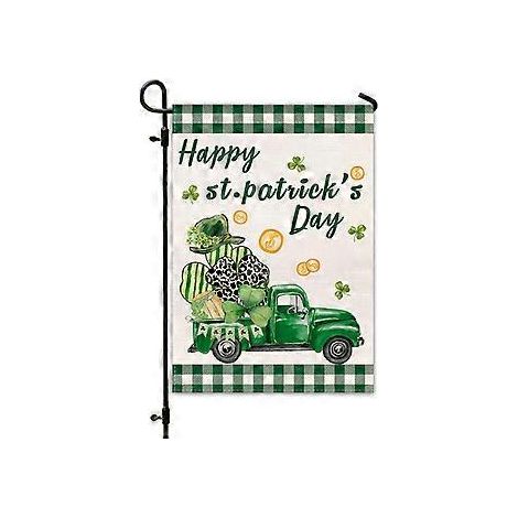 Herbstliche Erntedankfest-Gartenflagge, Festtagsdekoration, Hofflagge, Leinen, doppelseitig bedruckt (YMCQ1-3)