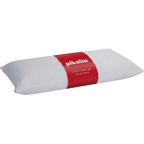 Protège-Oreiller Imperméable et Respirant en Coton Riz avec Aloe Vera  40x70 cm  Traitement Hygiénique et Frais, Idéal Peaux Sensibles  Fermeture Éclair (1/5)