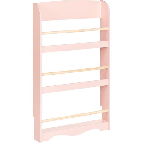 Wall Bookshelf LILOET 100 cm Pastel Pink (1/5)
