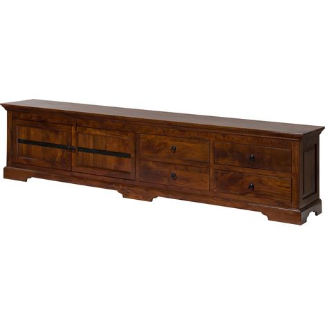 TV-Board Akazie 240x40x55 nougat lackiert OXFORD 1017