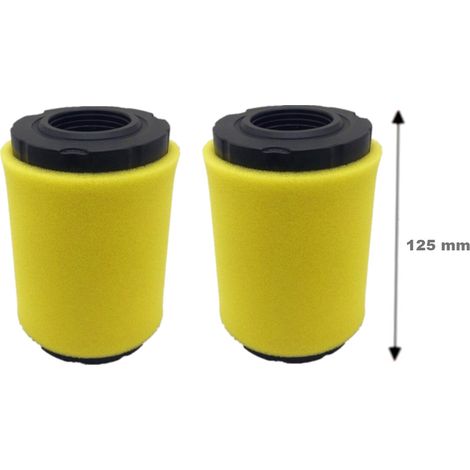 2x Trade-Shop Luftfilter inkl. Schaumfilter kompatibel mit Briggs & Stratton Intek V-Twin Motoren (18 – 27 PS), 7160, 7180, 7200, 7220, 8240, 8270