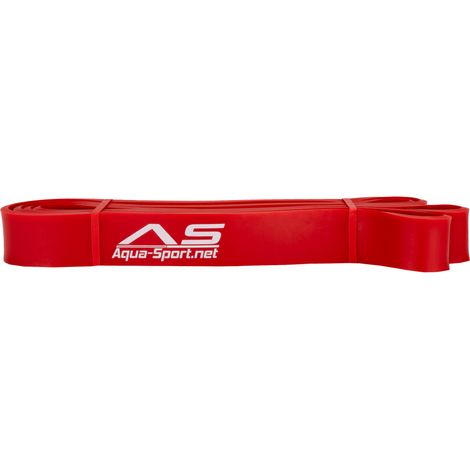 AQUA-SPORT POWERSTRECH SUPERBAND Widerstandsband, Ziegelrot, 2080 x 4,5 x 29 mm, Widerstand 13-35 kg, AS2080