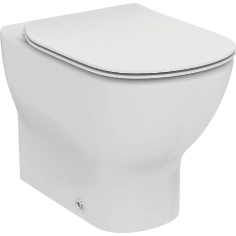 Toilette universelle au sol AcquaBlade adossée au mur - Ideal Standard Tesi (1/5)
