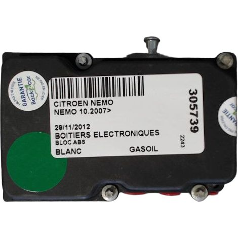 [PRODUIT D'OCCASION] Unite Hydraulique Abs CITROEN Nemo 2007- ♻️ Ref Oe. 4541vw - Garantie à vie (1/5)