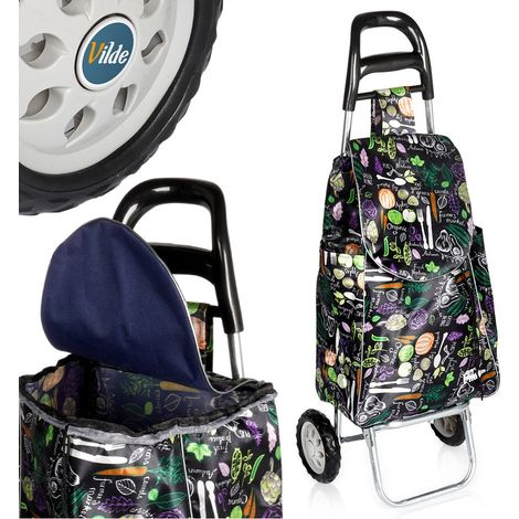 Carrello della spesa Borsa della spesa su ruote con maniglia (1/5)