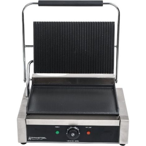 Grill Panini Grande Surface Rainurée/Lisse (1/5)
