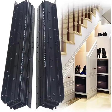Glissiere Pour Tiroir Charge lourde,Glissiere Pour Plateau Coulissant,Coulisse Charge Lourde,2 glissières de tiroir,3 Pliage 500-1200mm,roulement à billes,capacité 120 kg,pour Tiroirs Coulisse (1/5)