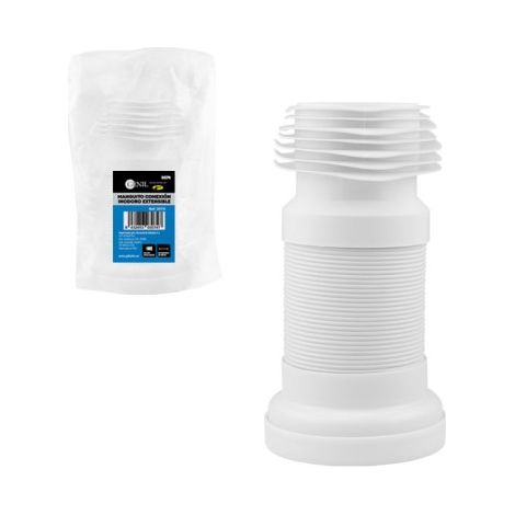 Manchon de raccordement WC extensible, GENIL. (1/5)