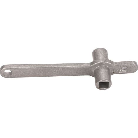 Clé de soupape de ventilation du radiateur Imperial et métrique en alliage carré en alliage en acier d'échappement (1/5)