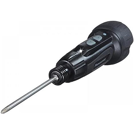 Panasonic EY7412 Cacciavite elettrico e avvitatore a percussione 230 RPM EY7412, Cacciavite elettrico, Mango Diritto, 1/4", 230 RPM, Batteria, 3,7 V (1/4)