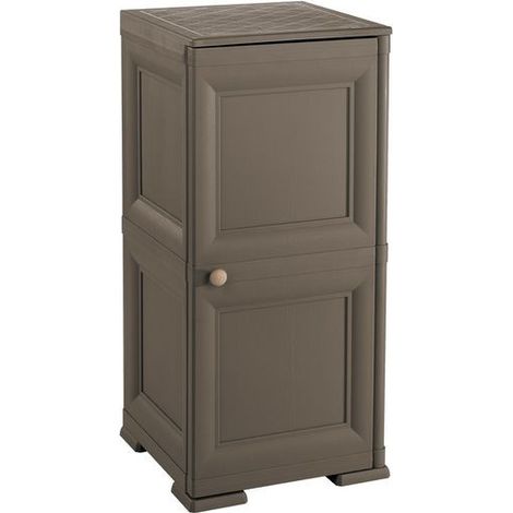 Tontarelli Armario 2 Módulos 1 Puerta Angora Omnimodus 40x43x85,5 Cm