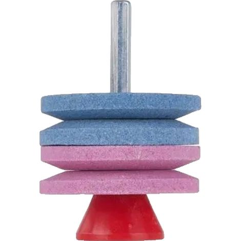Affilatore doppio per lame di tosaerba per trapano/avvitatore 2x53mm HEX (100) (1/3)
