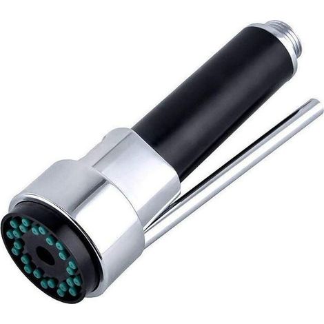 Douchette Robinet Cuisine Laiton Douchette Evier Cuisine Rétractable Mitigeur Douchette Remplacement pour Robinet Douchette Extensible, Chromé, G1/2 (1/5)