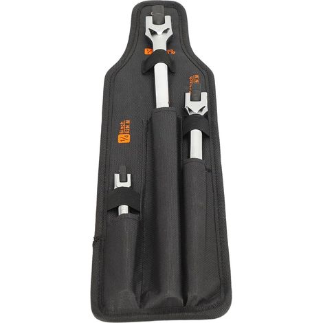 Ensemble de barre disjoncteur 3 PCS, 1/2 3/8 1/4 pouce en acier à clés cliquet flexible pour maintenance réparation automobile - (1/5)
