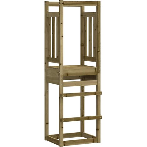 Play Tower 53x46,5x169 cm Impregnated Wood Pine vidaXL