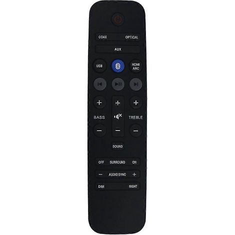 Remote Control Replacement for Philips Home Theatre Soundbar A1037 26BA 004 HTL3140B HTL3140 Htl3110 Black (1/5)