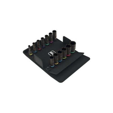 Juego  de  llaves  de  vaso  8790  B  Impaktor  Deep  Imperial  Set  1  de  13  piezas  3/8  pulgadas  WERA (1/5)