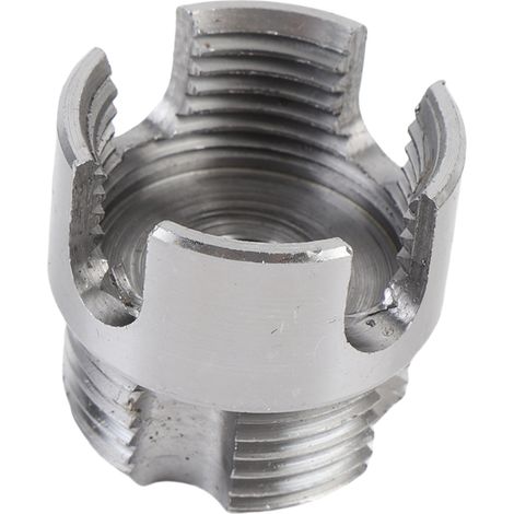2 ensembles de taraud pour tuyau G1 avec queue hexagonale 1/4 pouce, filetage interne et externe pour PVC et PPR (1/5)