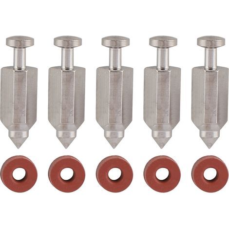 Kit de réparation de joint de siège d'aiguille de carburateur 5 pièces pour 398188 (1/5)