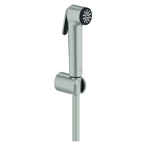 Grohe Tempesta-F - Bidetbrause mit Halterung und Schlauch, Supersteel 27513DC1 (1/4)