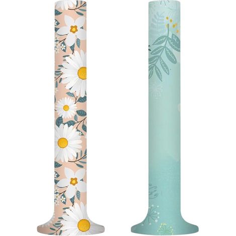 2 fundas protectoras para ventilador de torre, elásticas, lavables y decorativas. Previenen el polvo y la humedad. (1/5)