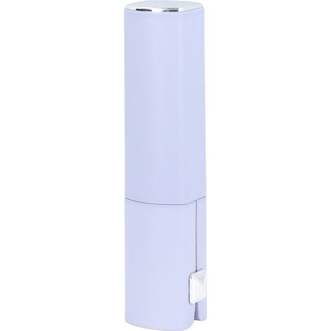 Mini lisseur portable pour cheveux lisses et bouclés, rechargeable, idéal pour la maison et les voyages (violet) (1/5)