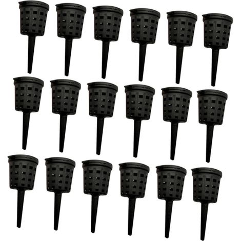 100-Piece Plastic Planting Fertilizer Box, Gardening Fertilizer Container with Lid, Gardening Tool Box for Bonsai