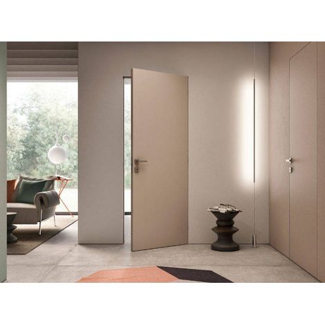 Porta scrigno filo44 60x210 battente filo parete reversibile