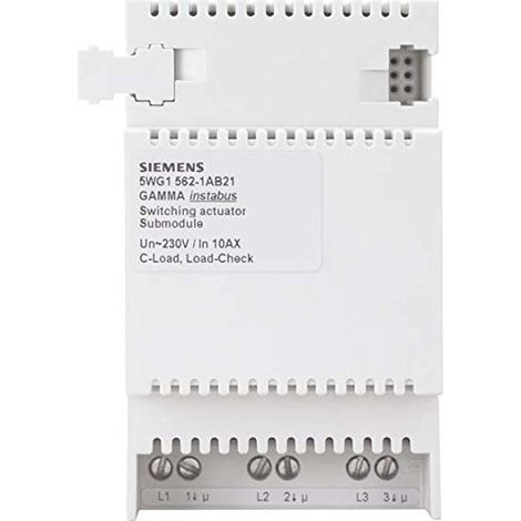 SIEMENS KNX ACTIONNEUR DE COMMUTATION 3 SORTIES - MODULE D&039,EXTENSION 10A INSTABUS EIB