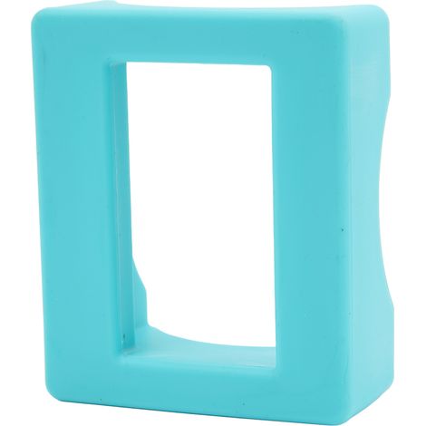 Support de tasse antidérapant en silicone avec fente intégrée pour bouteille, idéal pour la décoration et le bricolage (bleu). (1/5)