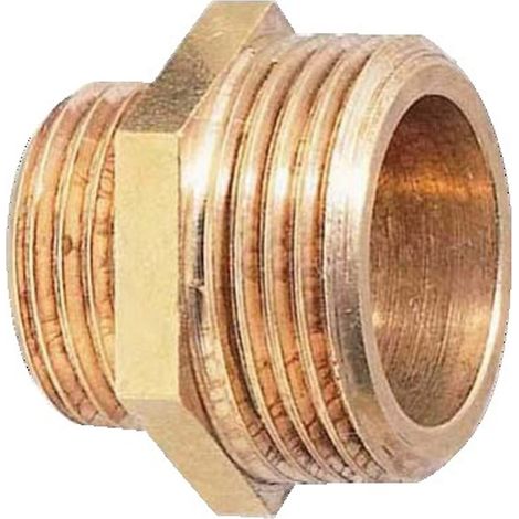 Mamelon réduit mâle / mâle à visser laiton série 1245-2012450012800 - Codital