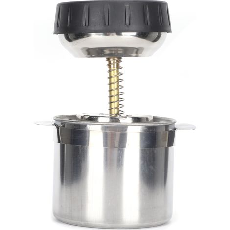 Distributeur de pompe hydraulique à alcool, dispositif de nettoyage écologique en acier inoxydable 1,2 L (1/5)