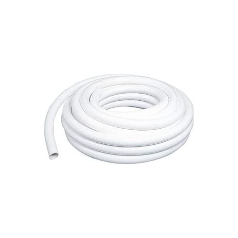 Couronne Rouleau 25m 32mm Tuyau Piscine PVC Blanc Pression Souple Semi-Rigide (1/2)