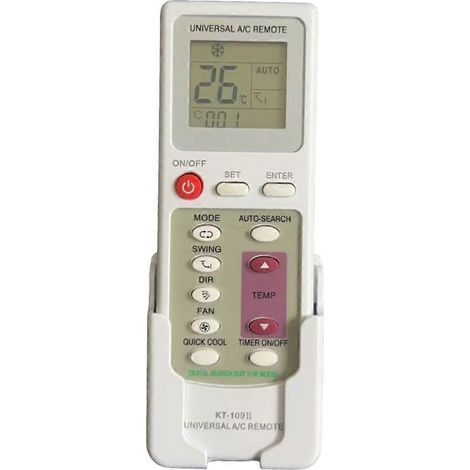 Télécommande universelle pour climatiseur avec fonction de recherche automatique et de minuterie. (1/5)