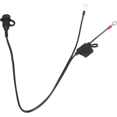 TecMate OptiMATE CABLE TM71, Accumate fused eyelet connection set with automotive fuse (1/5)