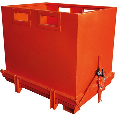 Benne à déchets à fond ouvrant - Capacité 1000 litres - SBFO800 (1/5)