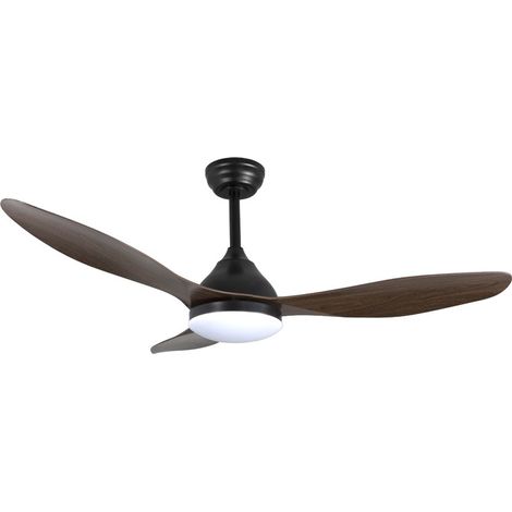 Ventilador de techo LED Stel CCT Dim (20W) Marrón (1/5)