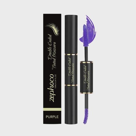 Pinceau double face pour cils violets 10ml, volume intense et courbes parfaites pour un regard magnétique (1/5)