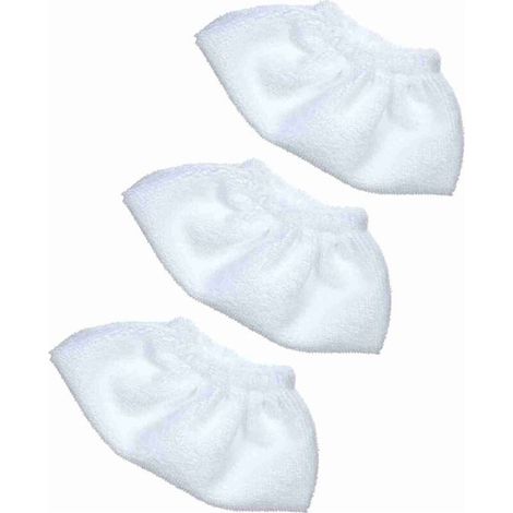 Set mit 3 Ersatztüchern für Kärcher SC2/SC3/SC4/SC5 Staubsauger, Schwammtücher, Düsenabdeckungen, Zubehör (1/5)