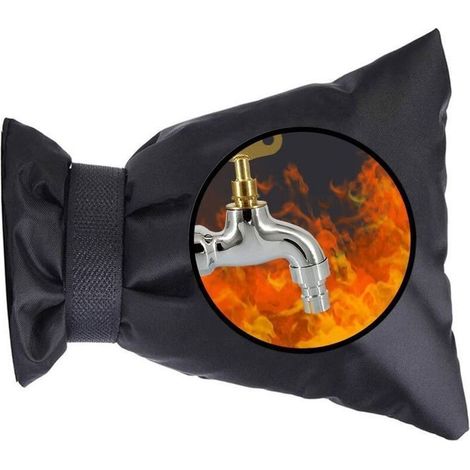 Housse Antigel pour Robinet Extérieur, Protection Imperméable pour Jardin, Housse de Robinet d'Hiver pour Éviter le Gel Lab ROBINET (1/4)