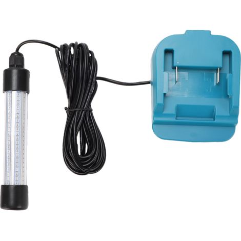 Lampe LED pour la pêche, compatible avec batterie Makita 18V, étanche IP68, lampe sous-marine pour poisson, Kayak, bateau, Dock (1/5)