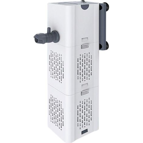 Filtre d’aquarium 15 W avec pompe intégrée et circulation optimisée – Alimentation 220 V, pour aquariums jusqu’à 120 L (1/5)